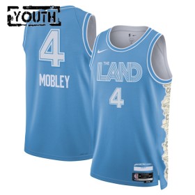 Dres Cleveland Cavaliers Evan Mobley Nike 2024-25 City Edition Plava Swingman - Dječji